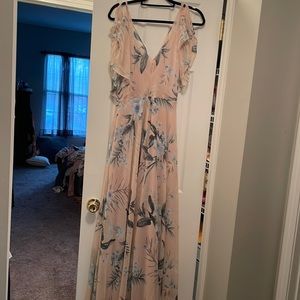 Lulu’s Summer dress Blush and florals